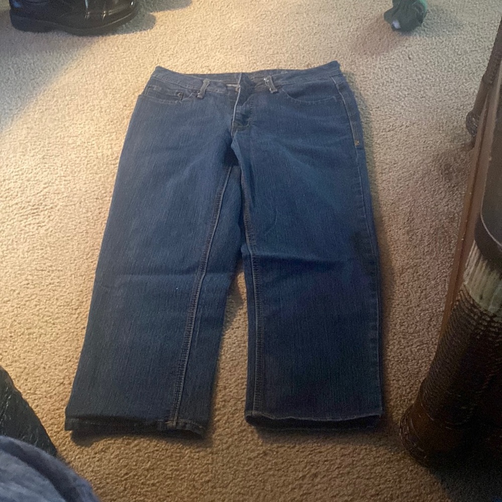 Cropped jeans